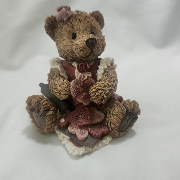 Lauren The Windsor Bears of Cranbury Commons Hand Painted I Want To Be Series HB - Picture 1 of 8